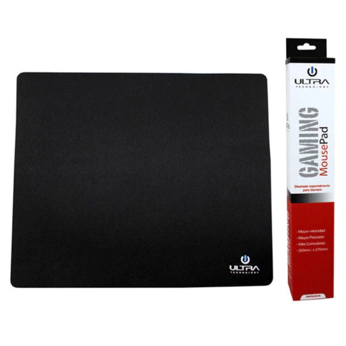 ULTRA - MOUSE PAD GAMER DE GOMA ANTIDESLIZANTE 32X27CM ULTRA