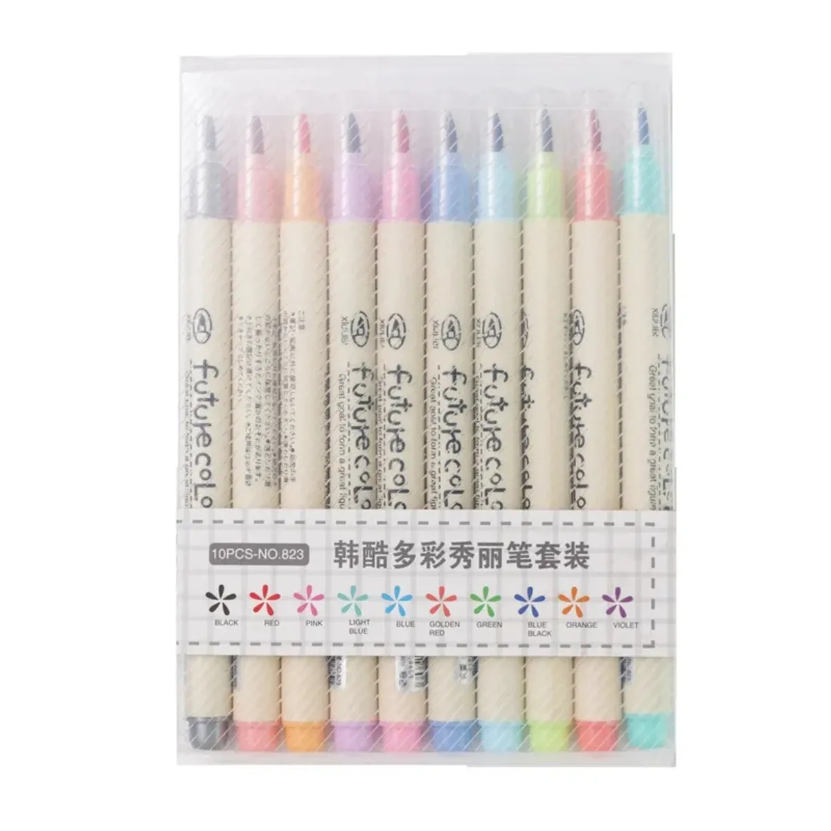 GENERICO - LAPICES PUNTA PINCEL FUTURE COLOR