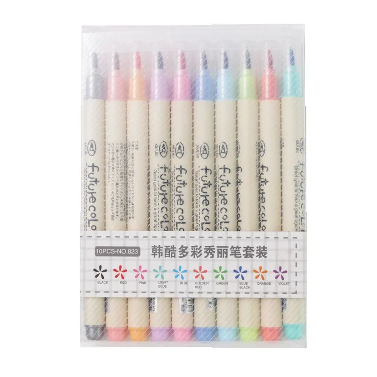 GENERICO - LAPICES PUNTA PINCEL FUTURE COLOR