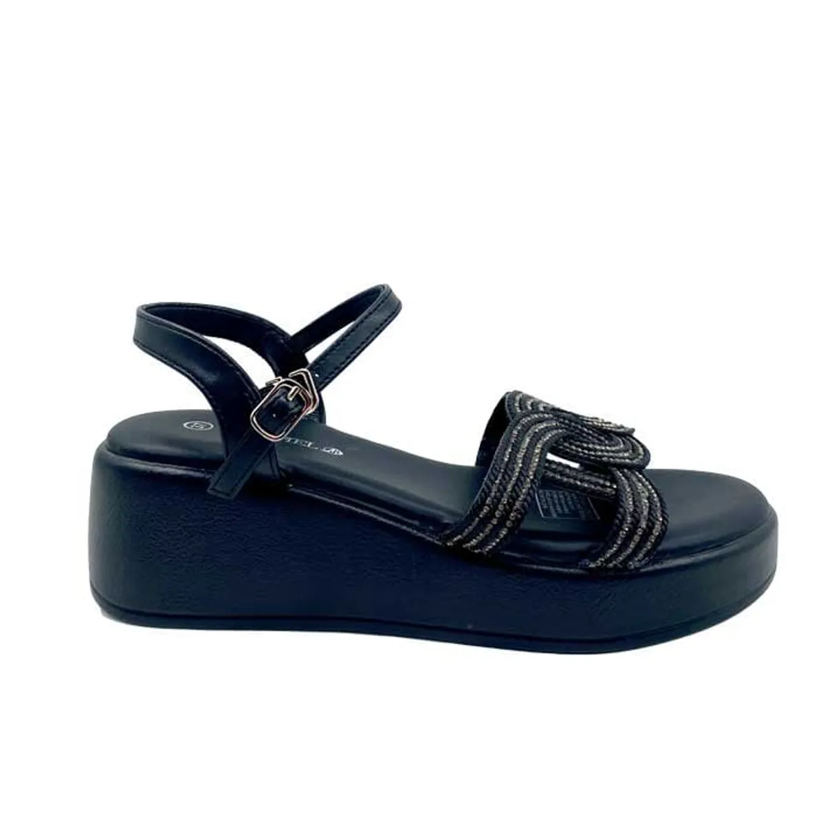 TODOPIEL - Sandalia Mujer Negro ZB025 Todopiel