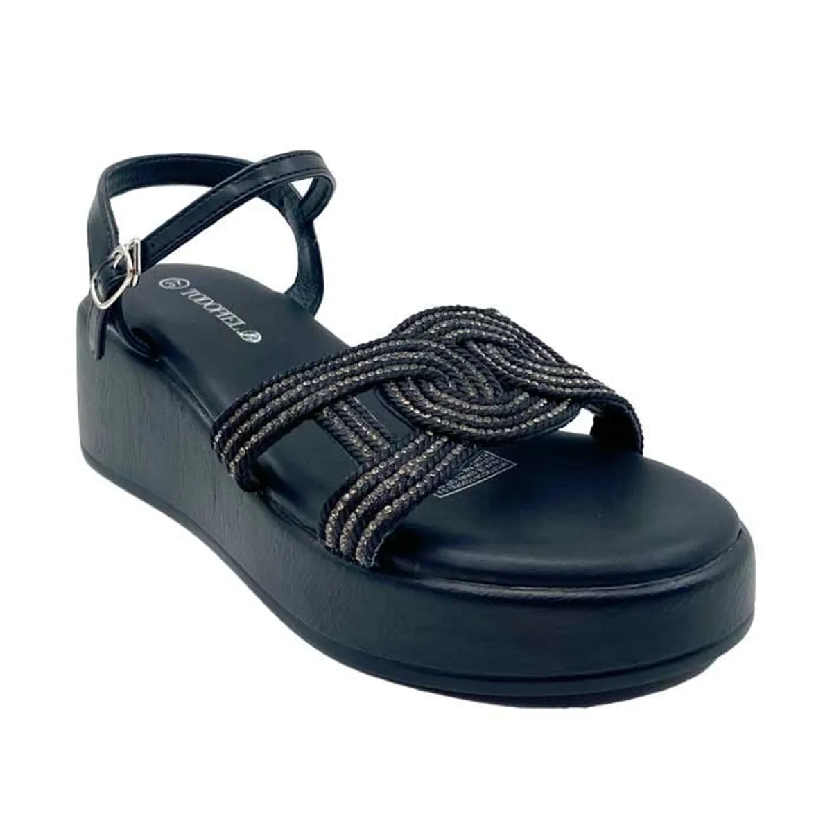 TODOPIEL - Sandalia Mujer Negro ZB025 Todopiel