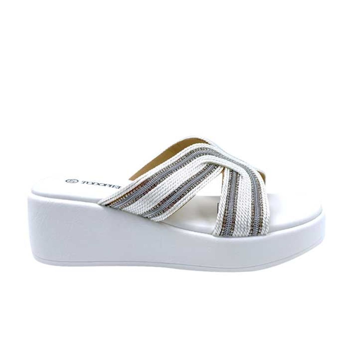 TODOPIEL - Sandalia Mujer Blanco ZB026 Todopiel