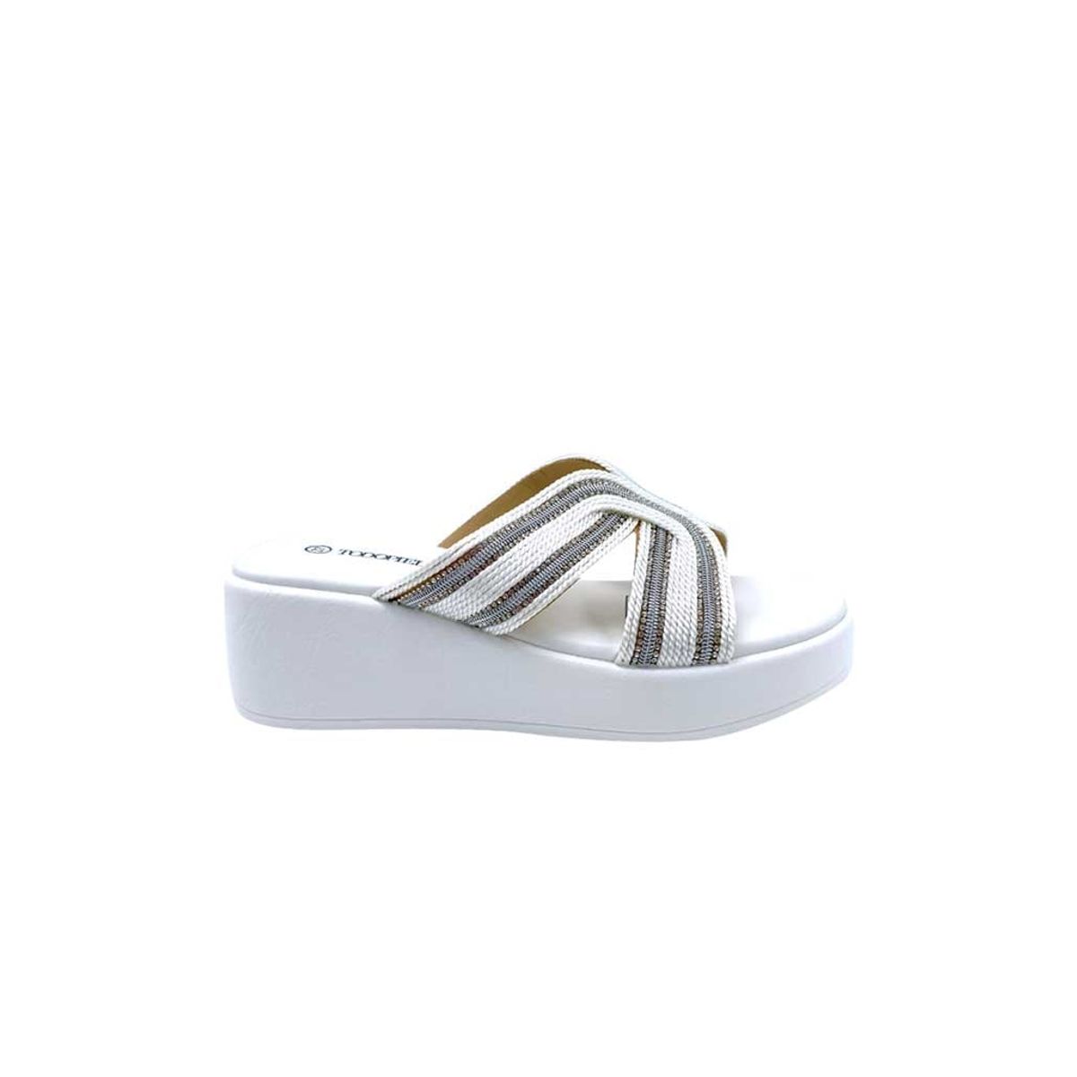 TODOPIEL - Sandalia Mujer Blanco ZB026 Todopiel
