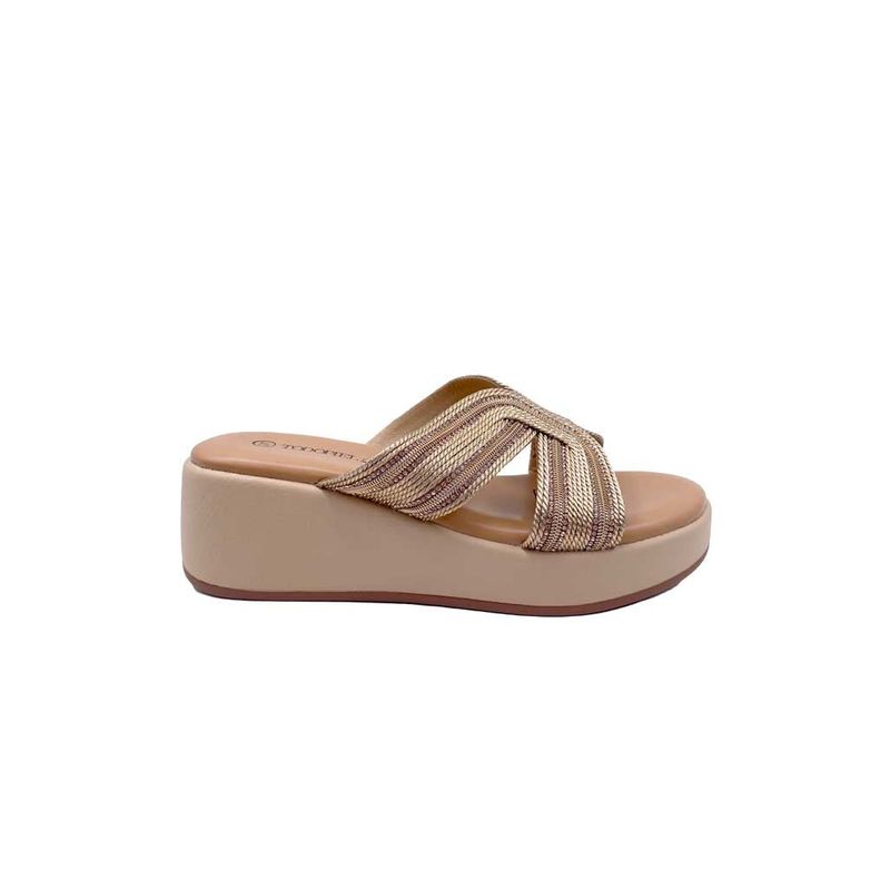 TODOPIEL - Sandalia Mujer Beige ZB026 Todopiel