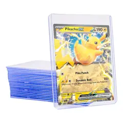 GENERICO - PACK 25 TOPLOADERS CARTAS TCG (POKEMON, MAGIC, ONE PIECE)