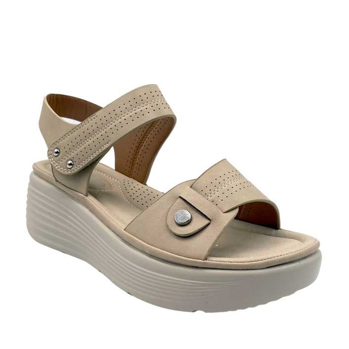 TODOPIEL - Sandalia Mujer Beige ZB027 Todopiel