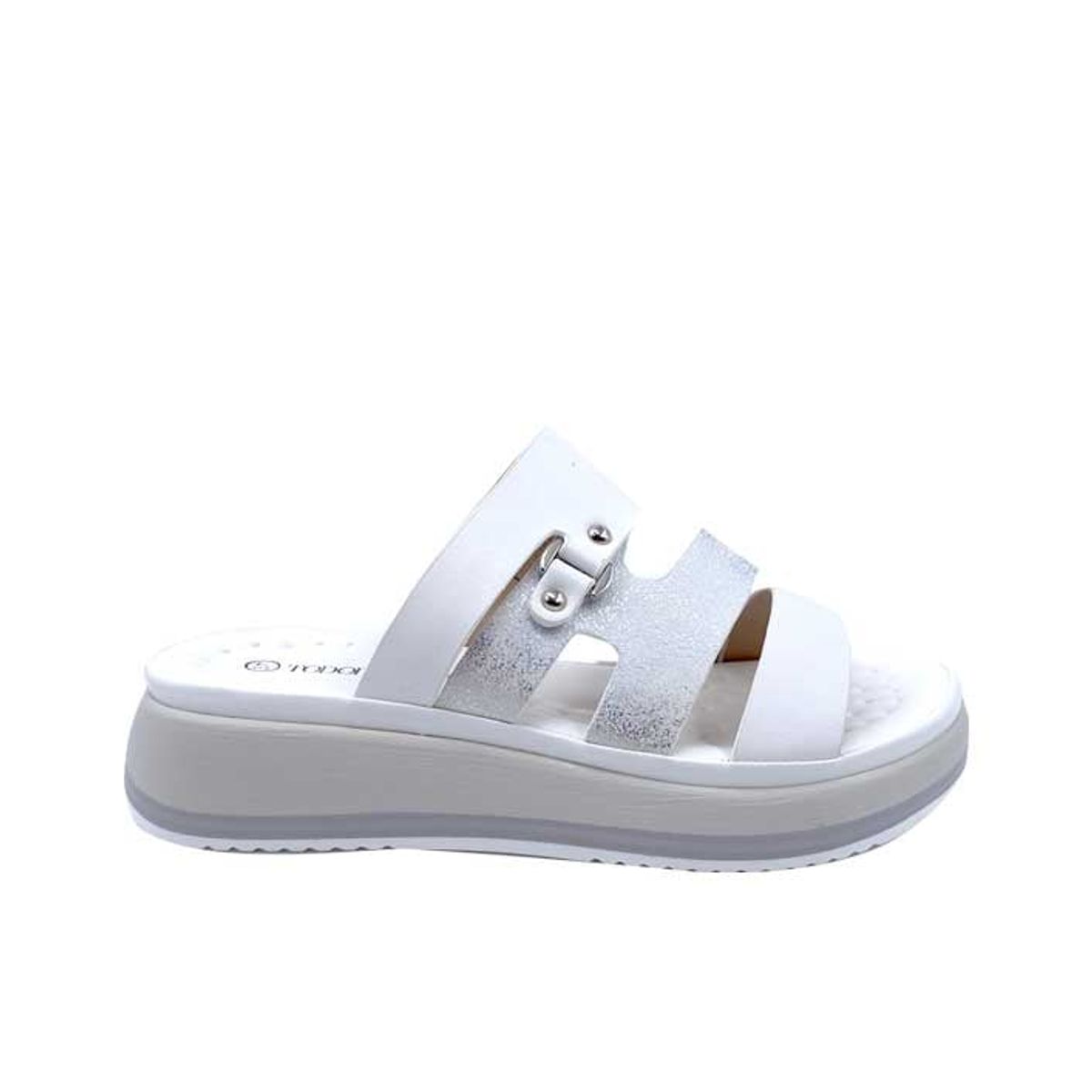 TODOPIEL - Sandalia Mujer Blanco ZB028 Todopiel