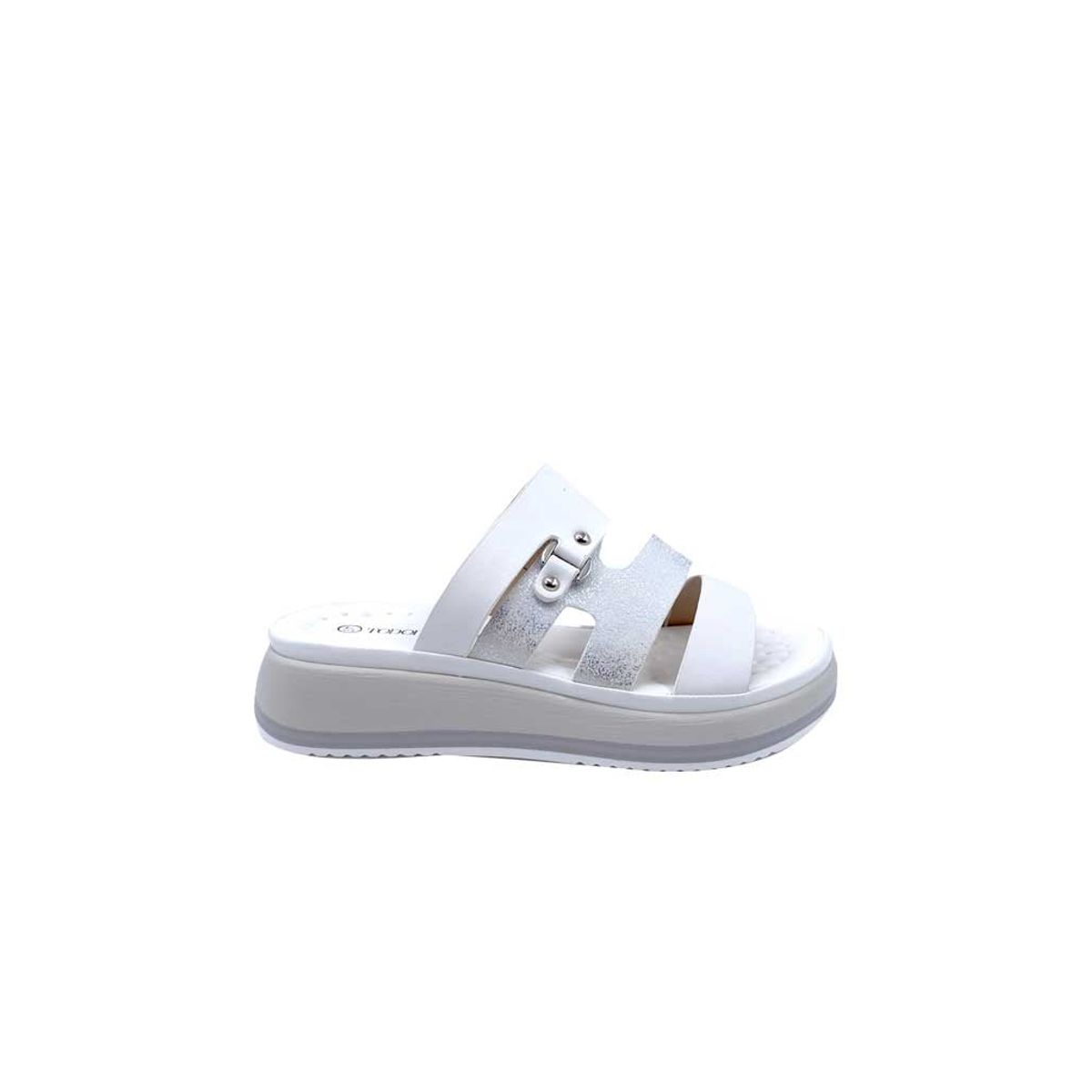 TODOPIEL - Sandalia Mujer Blanco ZB028 Todopiel