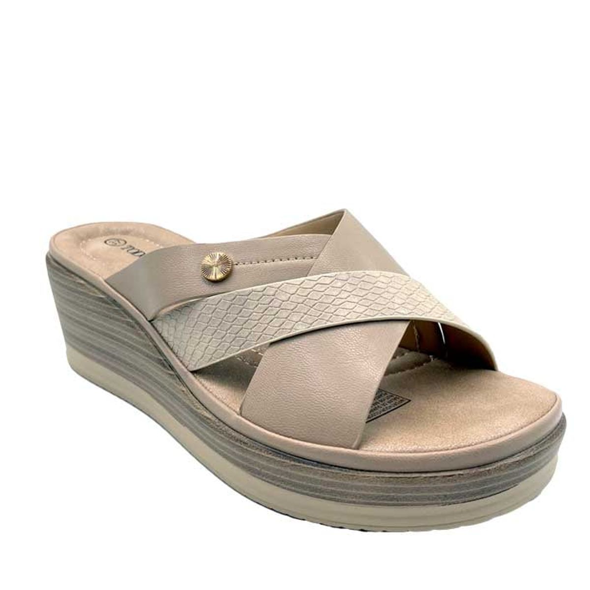 TODOPIEL - Sandalia Mujer Beige ZB030 Todopiel