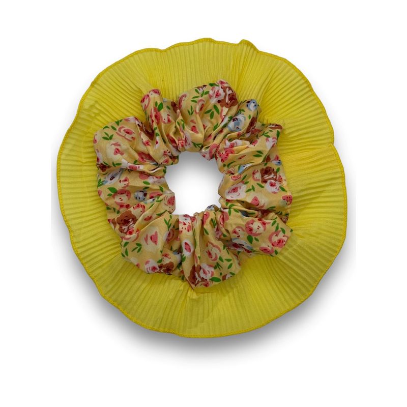 EDEN - Scrunchie Tipo Rumba Simple ESTAMPADA Para El Cabello
