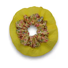 EDEN - Scrunchie Tipo Rumba Simple ESTAMPADA Para El Cabello