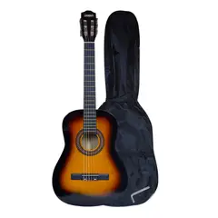 ZARAGOZA - GUITARRA CLASICA 39 SUNBURST CUERDA NYLON