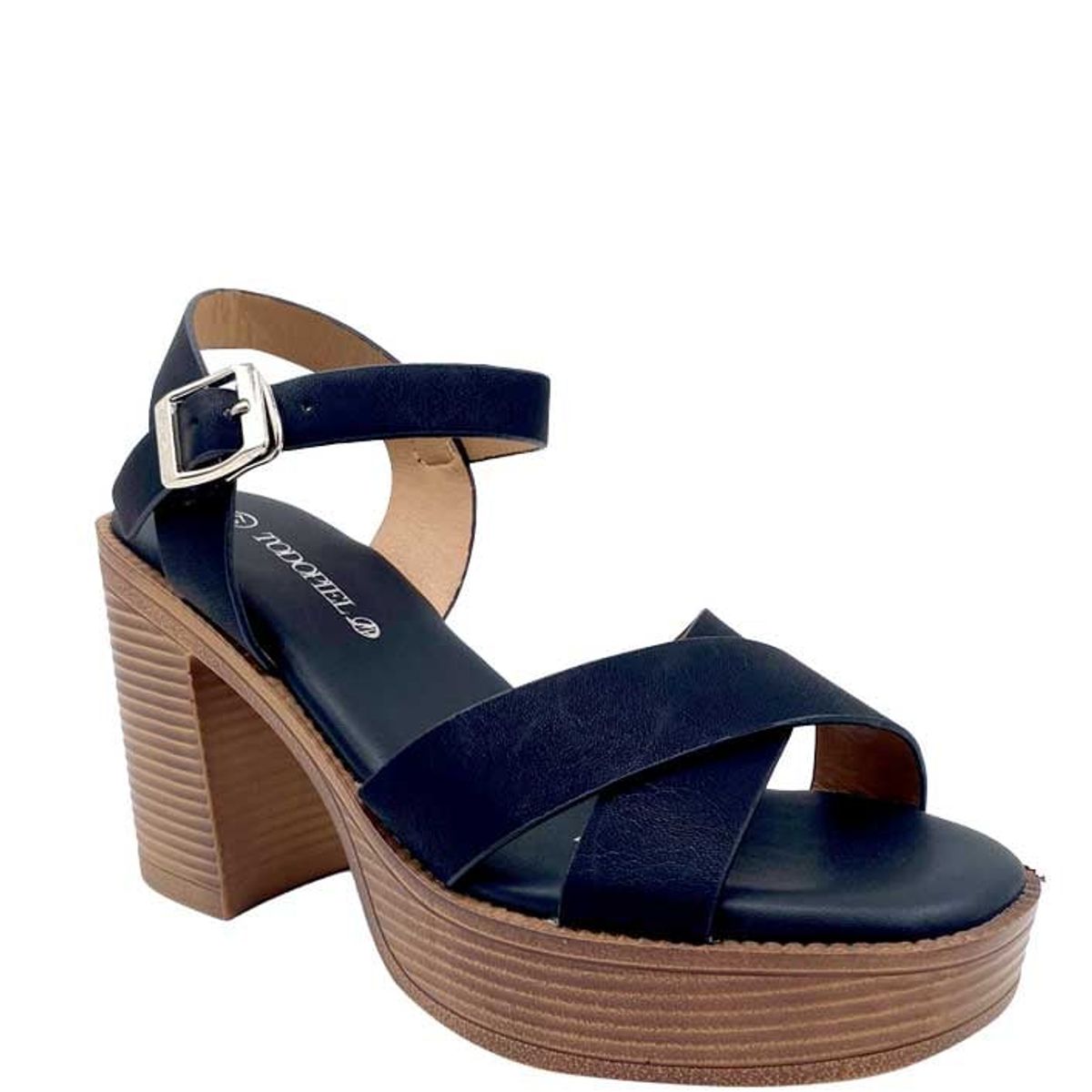 TODOPIEL - Sandalia Mujer Negro ZB031 Todopiel