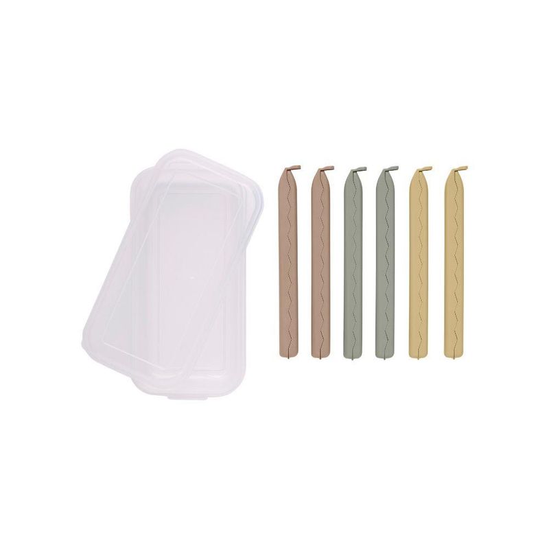 URBAN PRODUCTS - Contenedor+ 6 Clips Selladores - Amarillo