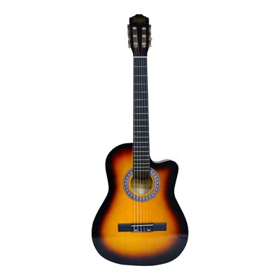 Imagen 2 del producto GUITARRA CUTAWAY 39 SUNBURST CUERDA NYLON