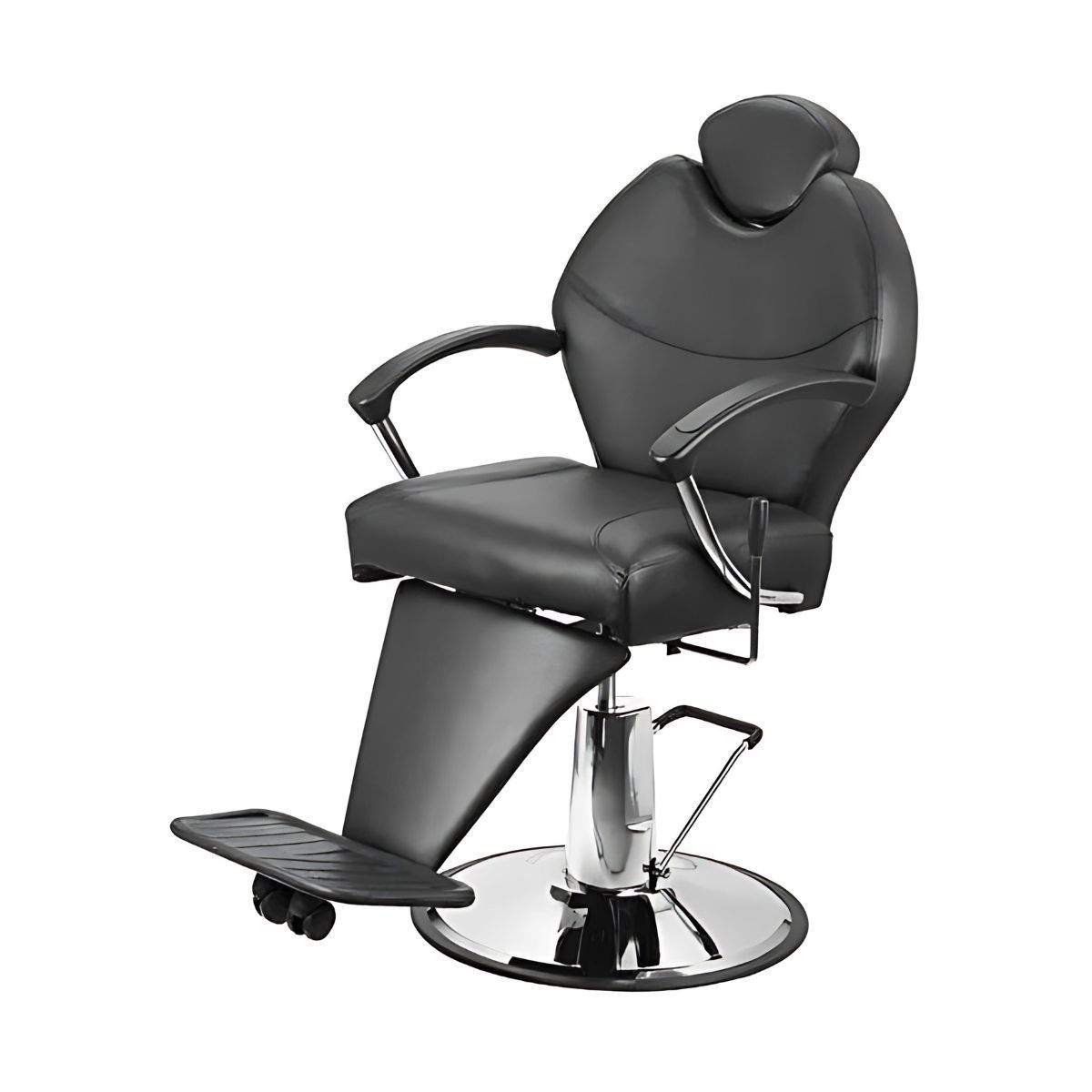 TODODESCUENTO - Silla Barberia, Salon Peluqueria Profesional Clasica Negra