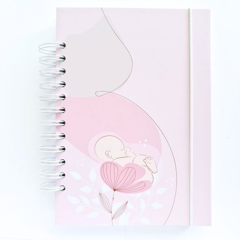 GENERICO - Agenda de Embarazo - Gestación Rosa