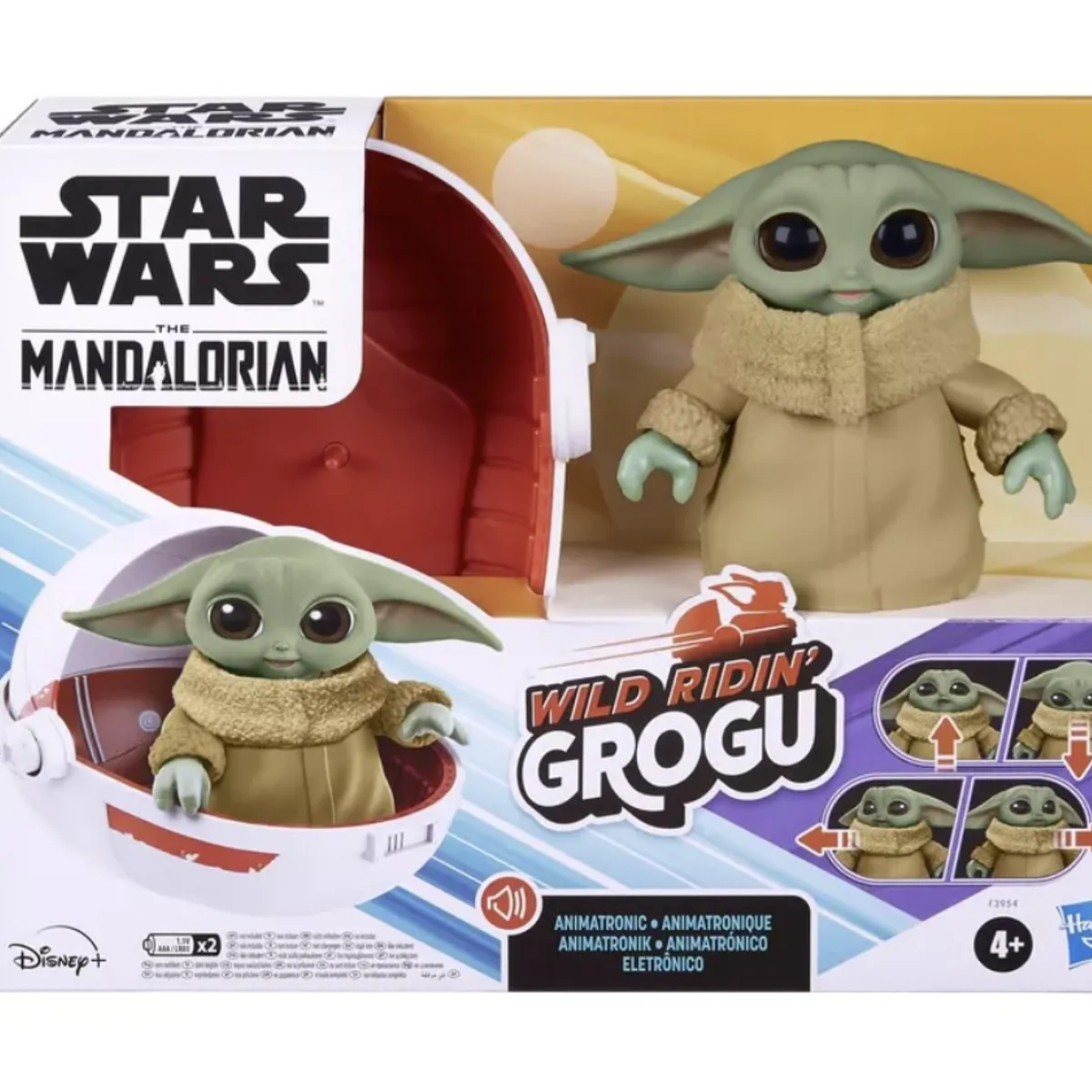 STAR WARS - Star Wars The Mandalorian Wild Ridin Grogu Animatrónico