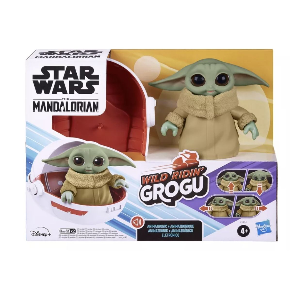 STAR WARS - Star Wars The Mandalorian Wild Ridin Grogu Animatrónico