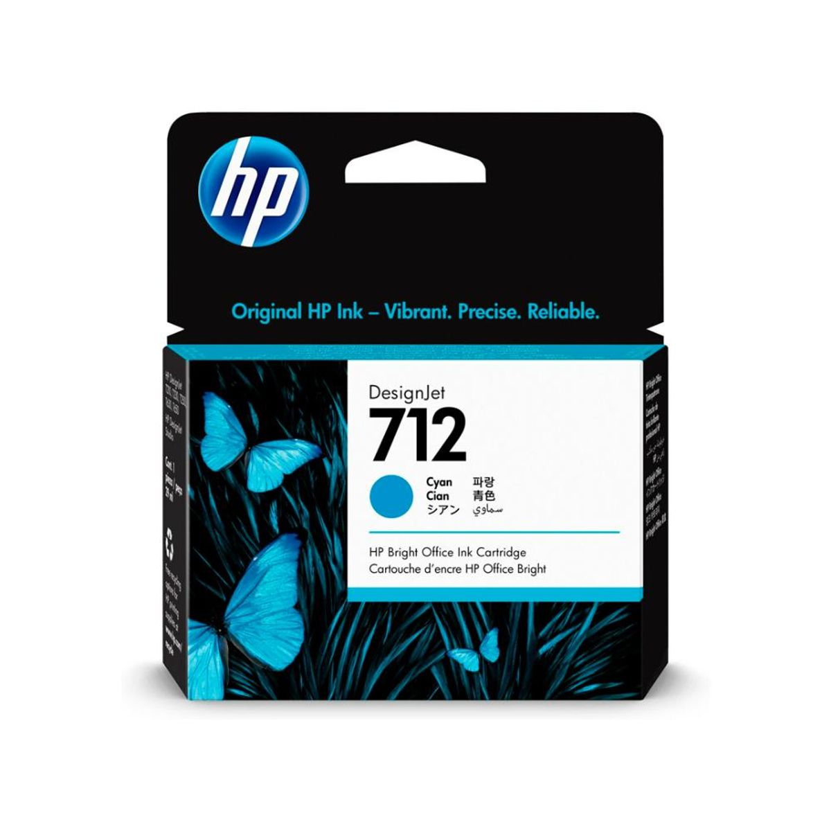 HP - Cartucho de Tinta Original HP 712 Cian