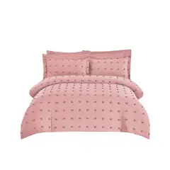 GENERICO - Cubrecama Quilt De Verano Diseño Mini Pompón 2 Plazas