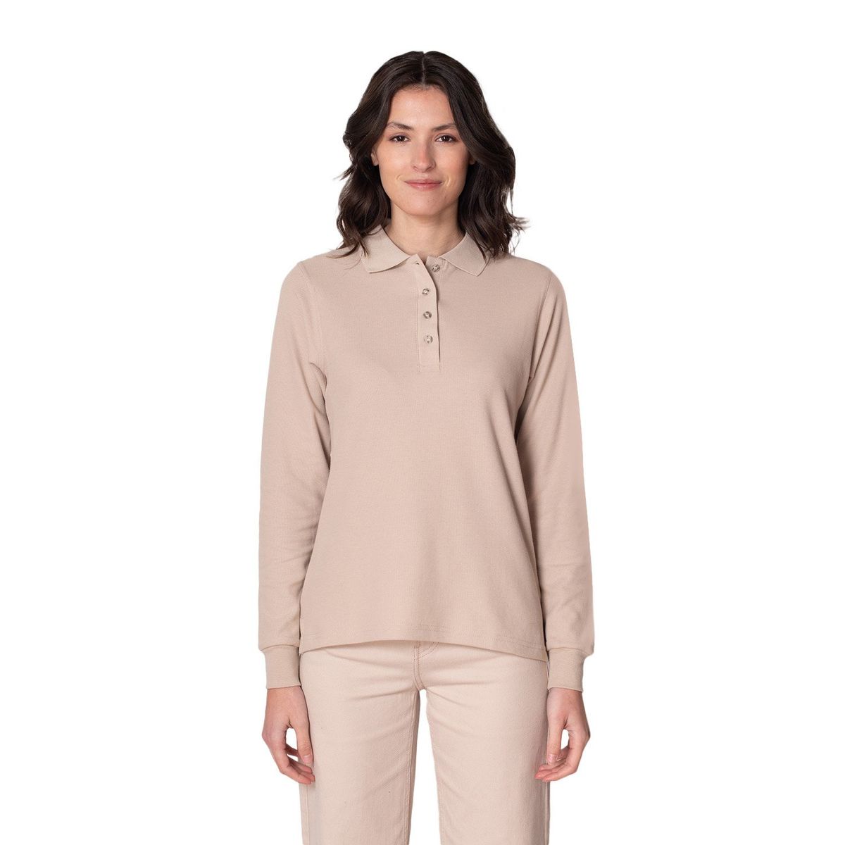 INDUSBORD - Polera Piqué Mujer ML Indusbord
