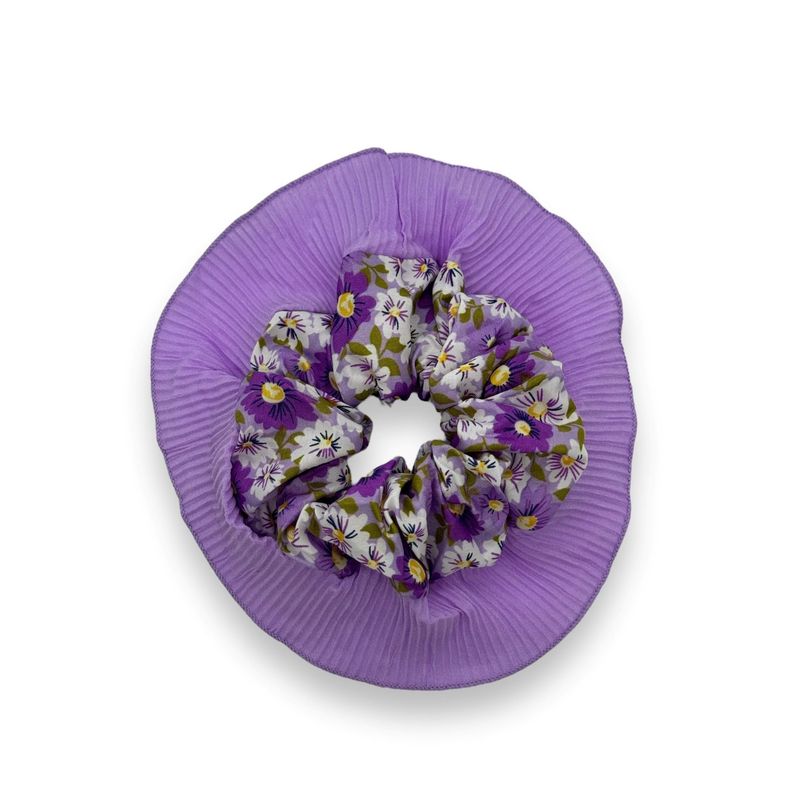 EDEN - Scrunchie Tipo Rumba Simple ESTAMPADA Para El Cabello