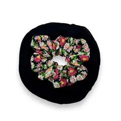 EDEN - Scrunchie Tipo Rumba Simple ESTAMPADA Para El Cabello