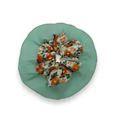 EDEN - Scrunchie Tipo Rumba Simple ESTAMPADA Para El Cabello