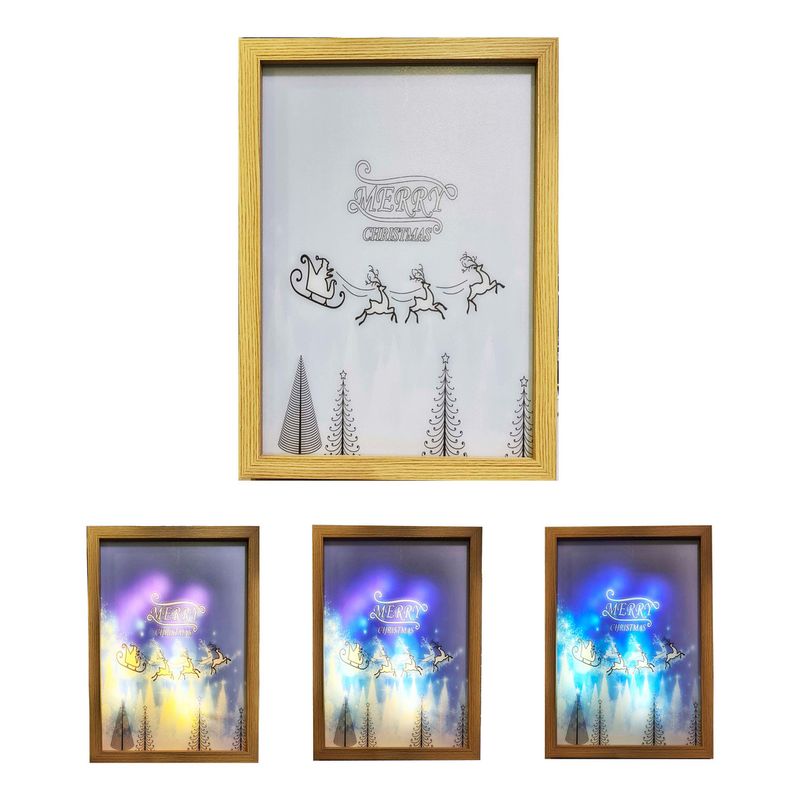 GENERICO - Cuadro Luminoso Led Escritorio Pared Pintura Usb Decorativo