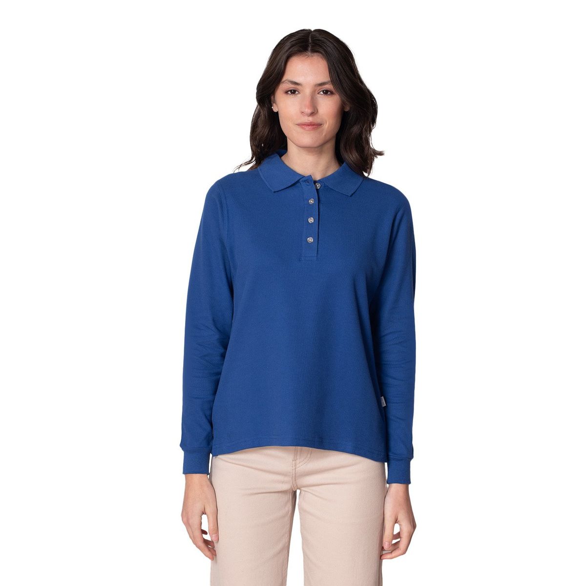 INDUSBORD - Polera Piqué Mujer ML Indusbord