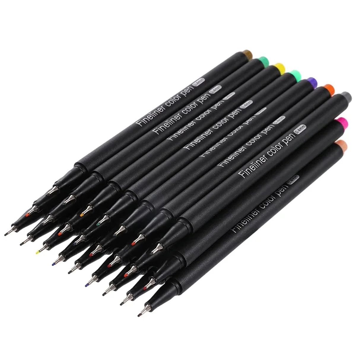GENERICO - Tiralineas 60 colores Fineliner color 0.4mm