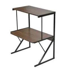 IMPORTCLICK - Estante Rack Cocina Microondas Organizador Negro 64x54x37 CM