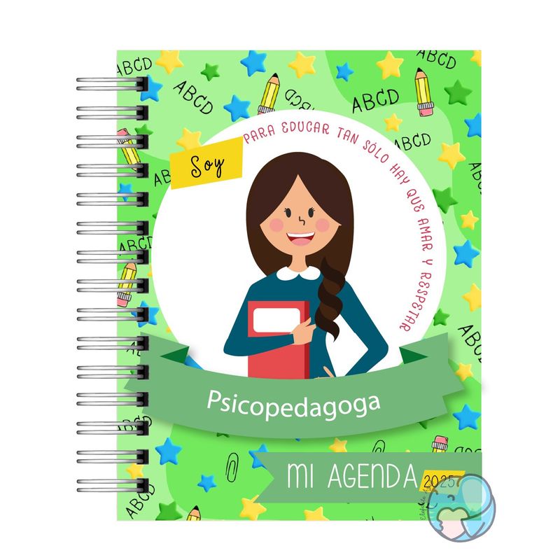 ELEFANTE AZULL - Agenda Psicopedagoga 2025