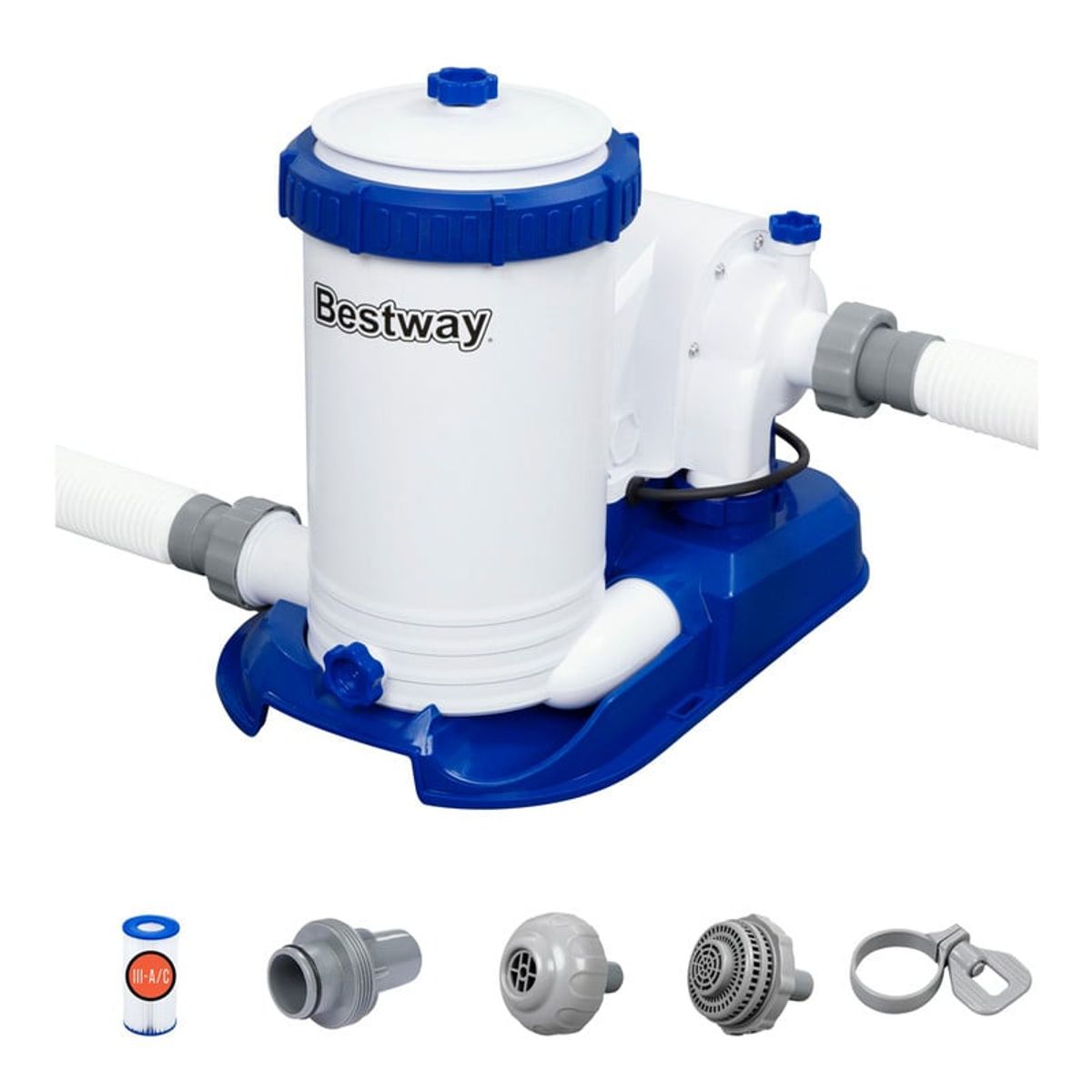 BESTWAY - Bomba para piscina con filtro 9463lt/hora 220v Bestway