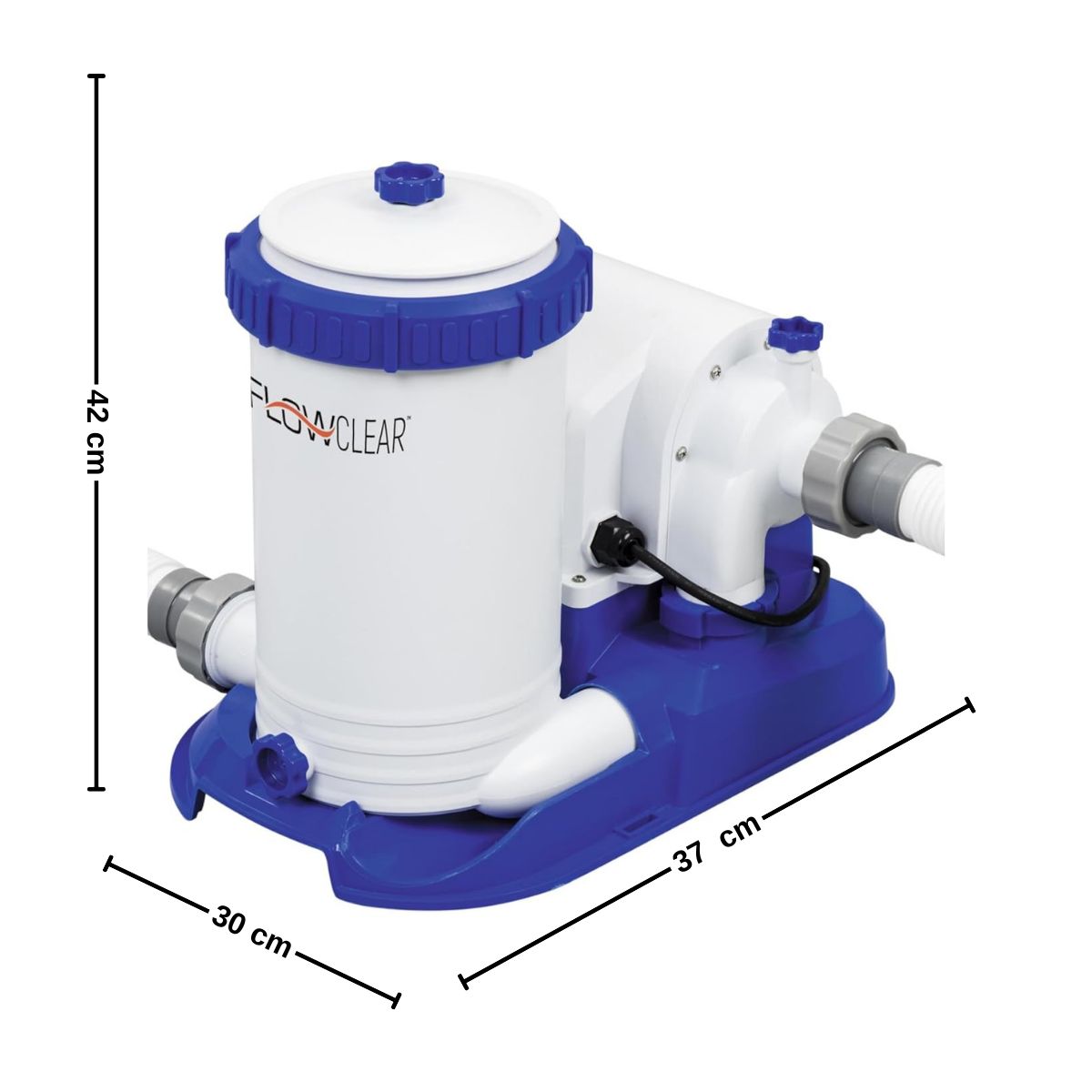 BESTWAY - Bomba para piscina con filtro 9463lt/hora 220v Bestway