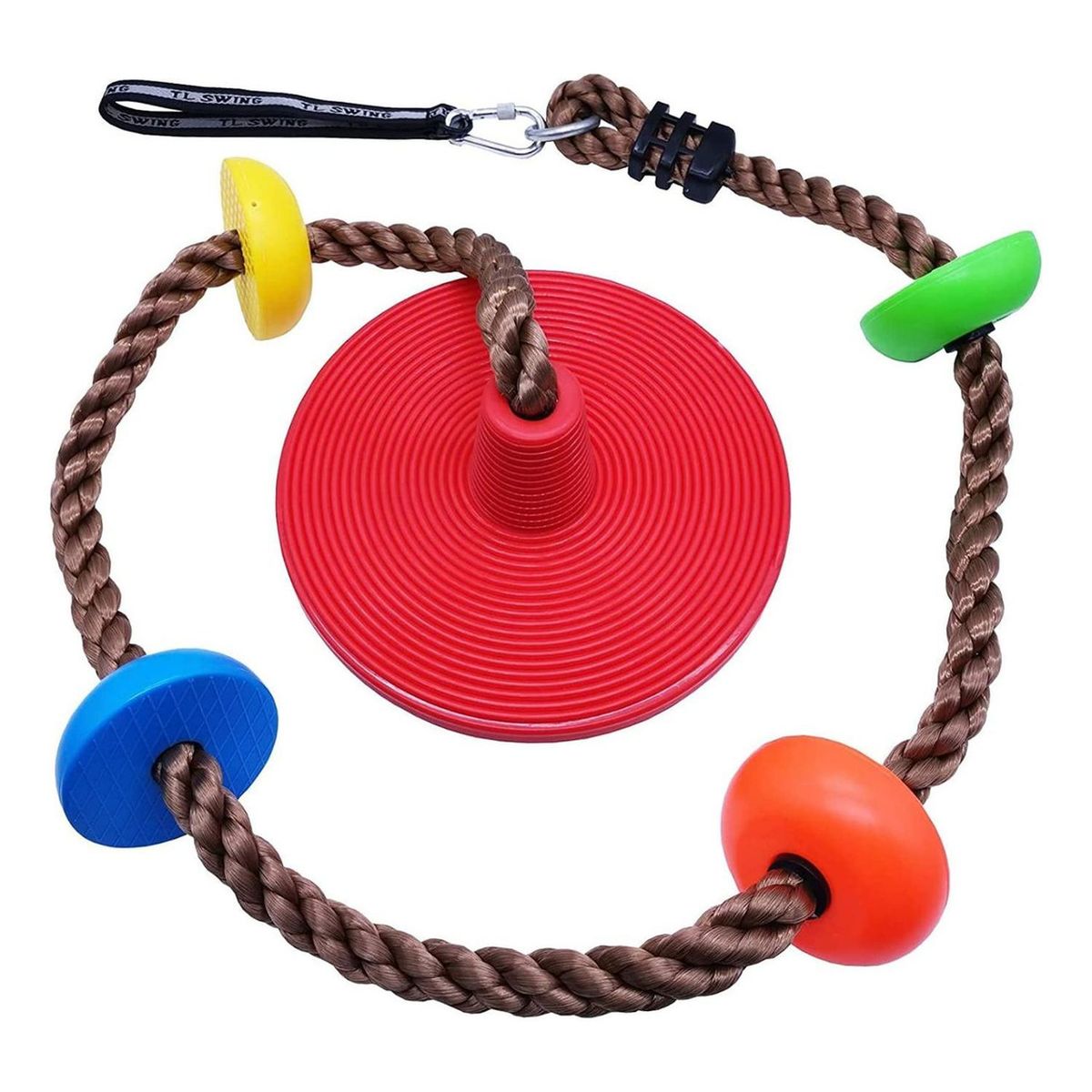 IMPORTCLICK - Columpio Cuerda Mecedor Escalador Infantil  120 - 200 CM 
