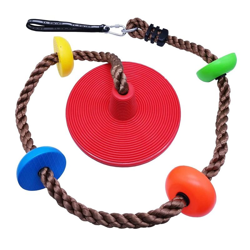 IMPORTCLICK - Columpio Cuerda Mecedor Escalador Infantil  120 - 200 CM 