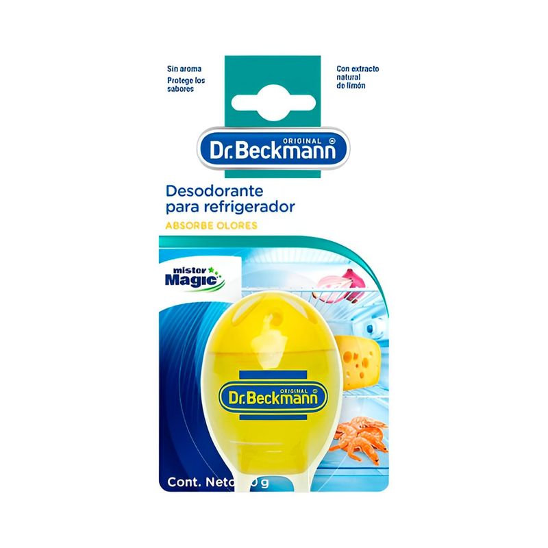 DR BECKMANN - Desodorante De Refrigerador - Absorbe Olores - Dr Beckmann