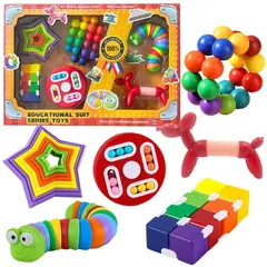 GENERICO - KIT SENSORIAL DIDACTICO MONTESSORI