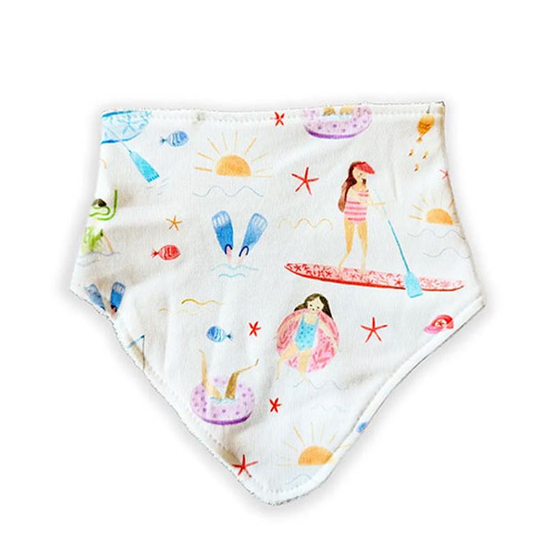 LITTLE BEE - Babero bandana algodón pima SUMMER