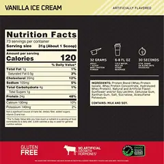 OPTIMUN NUTRITION - PROTEINA GOLD STANDARD 100% WHEY 5LB BANANA - OPTINUM NUTRITION