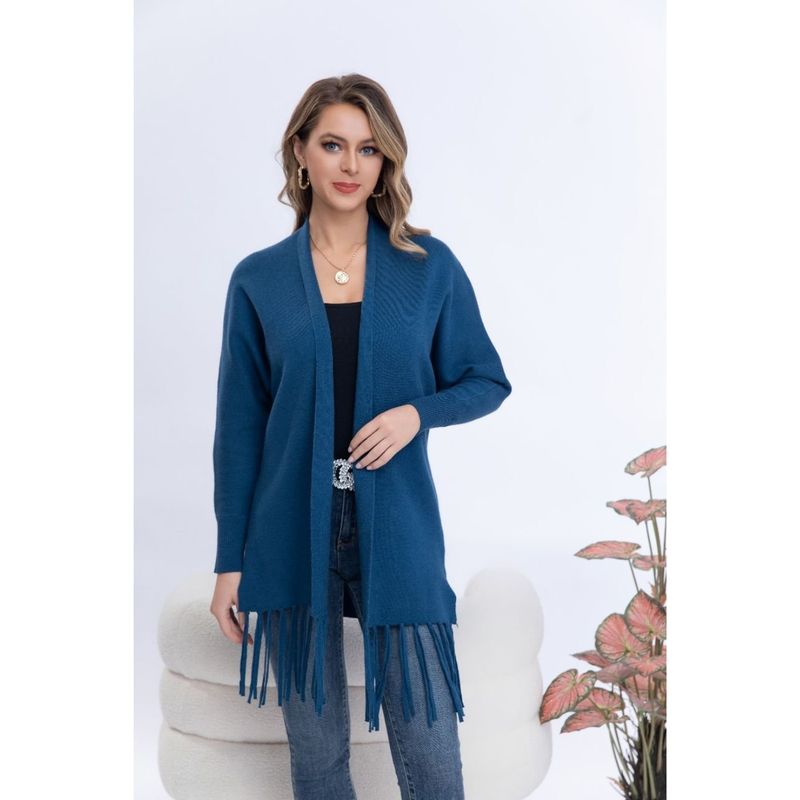 MPROPIA - Tapado Mujer Semi Formal Casual Toda Temporada Colores 048