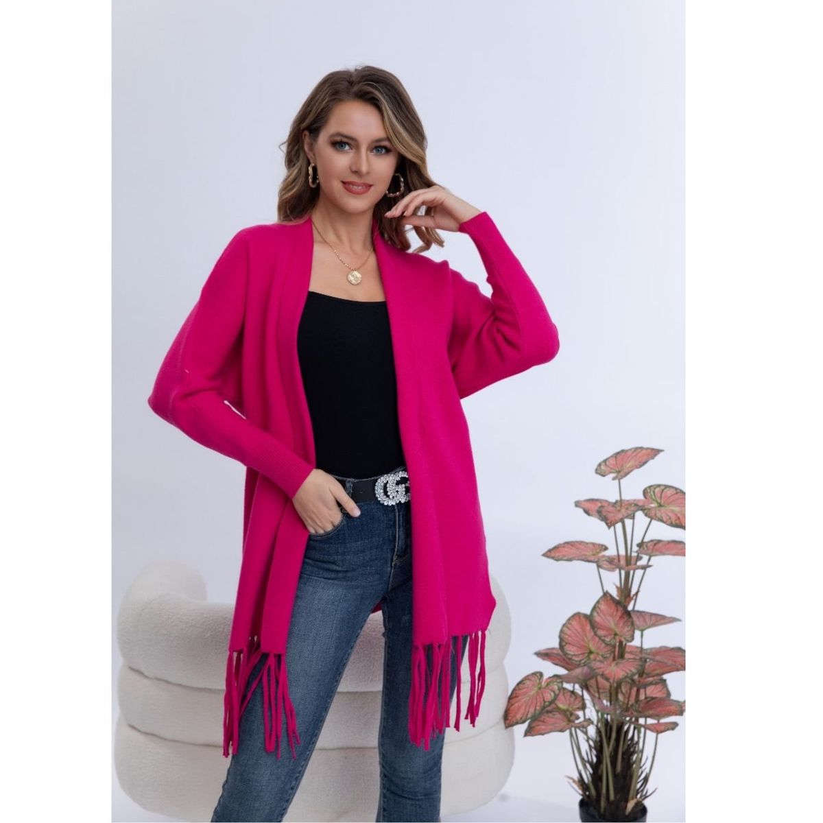 LIKE SHOP - Tapado Mujer Semi Formal Casual Toda Temporada Colores 048