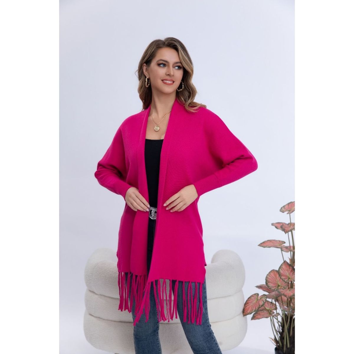 LIKE SHOP - Tapado Mujer Semi Formal Casual Toda Temporada Colores 048
