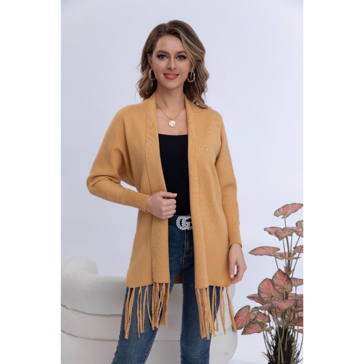 LIKE SHOP - Tapado Mujer Semi Formal Casual Toda Temporada Colores 048