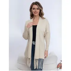 MPROPIA - Tapado Mujer Semi Formal Casual Toda Temporada Colores 048