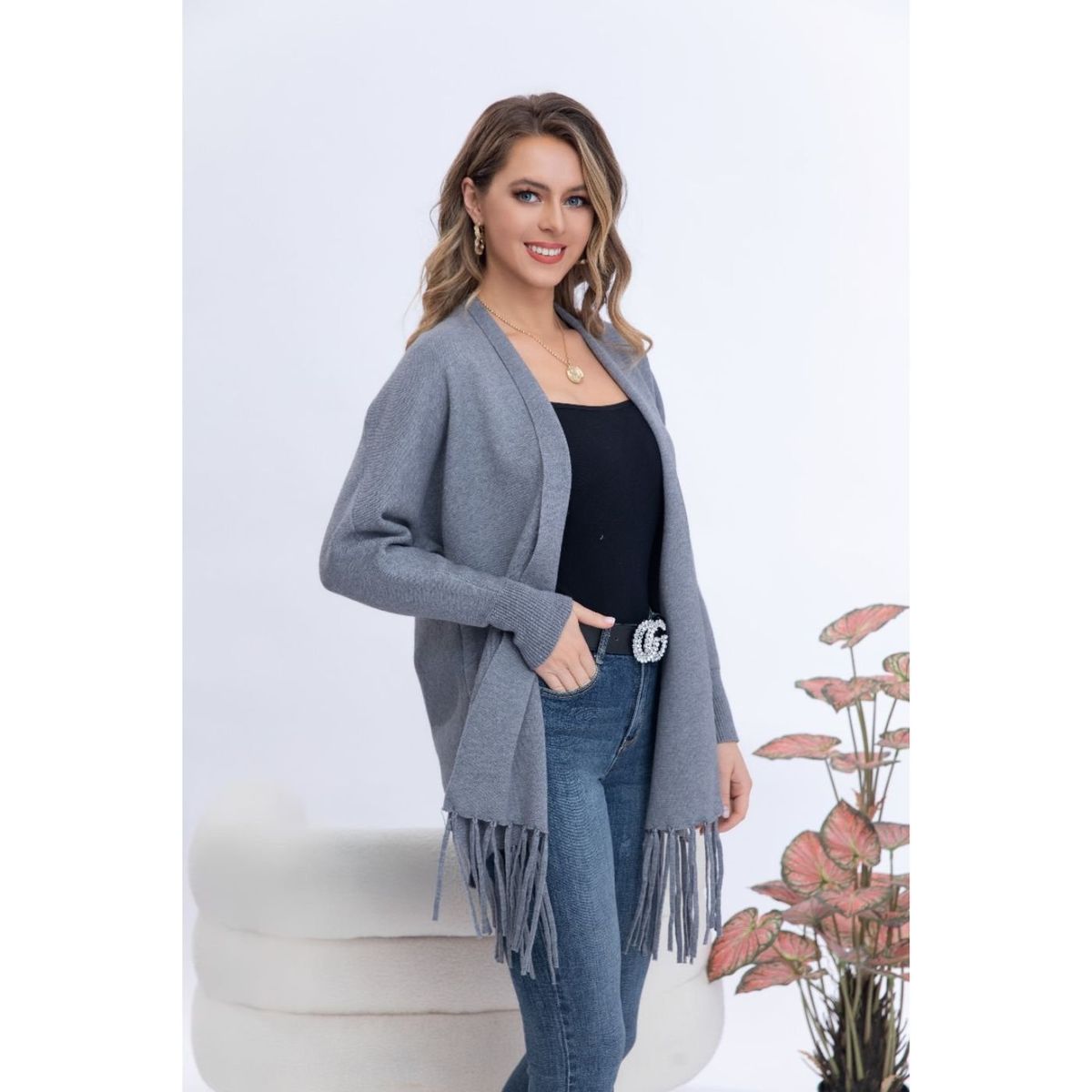 LIKE SHOP - Tapado Mujer Semi Formal Casual Toda Temporada Colores 048