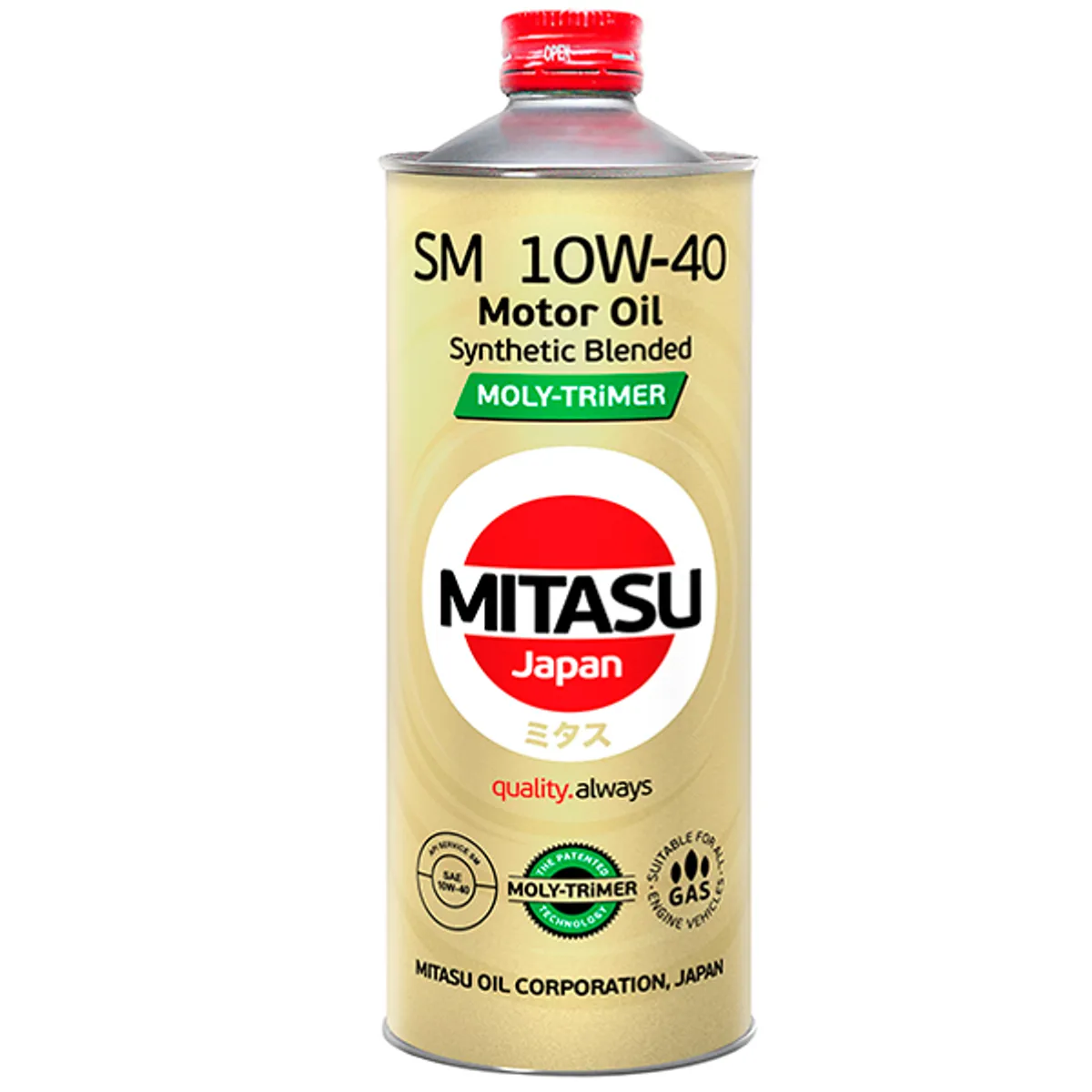 MITASU - Aceite 10W40 SM-CF Mezcla Sintético