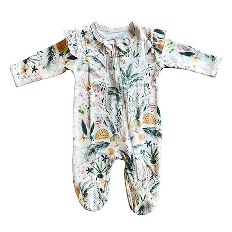 LITTLE BEE - Pijama algodón bebé TROPICAL